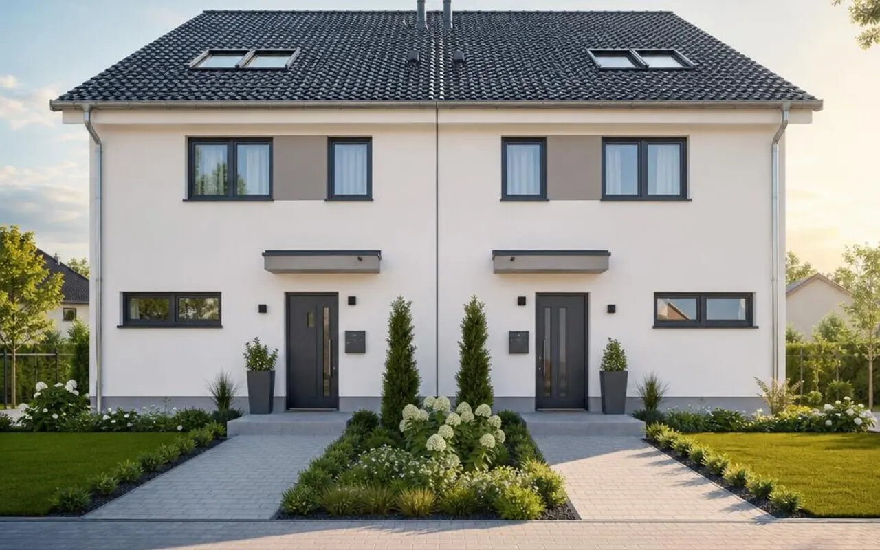 Heinz von Heiden Massivhäuser Doppelhaus Duett 125 Preis Heinz von Heiden Massivhäuser Doppelhaus Duett 125 – Fertighaus Preis pro m²